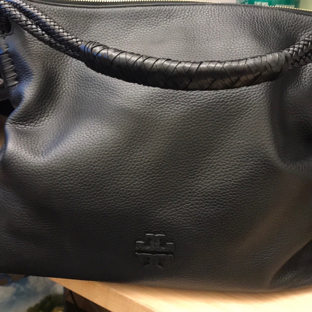 Tory Burch leather hobo bag!